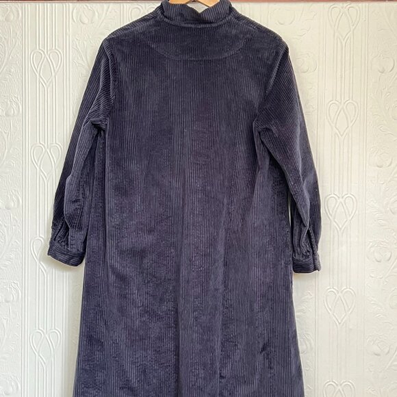 TOAST England navy corduroy tunic dress - Picture 2 of 2